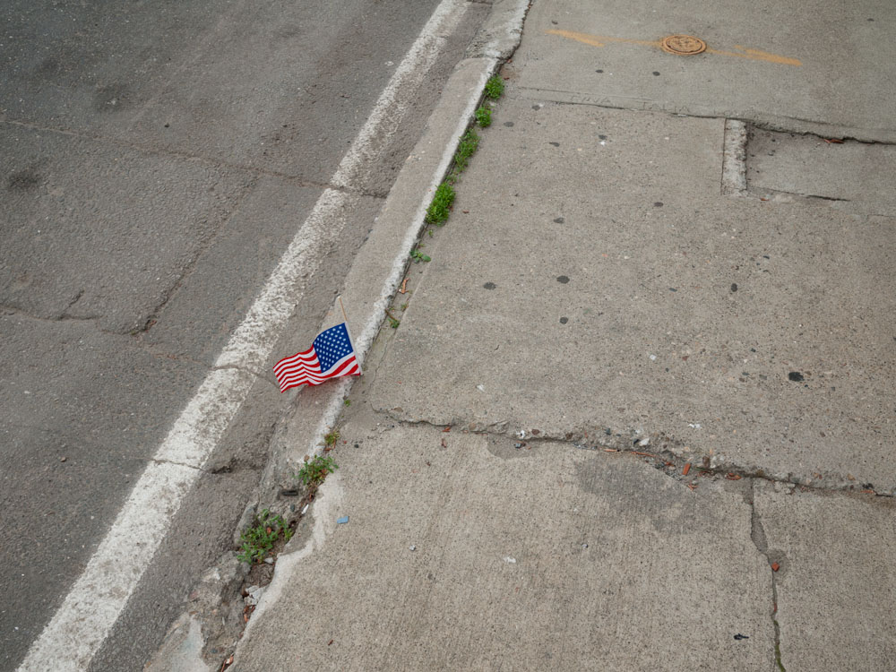 Working Pictures Flag, Sidewalk