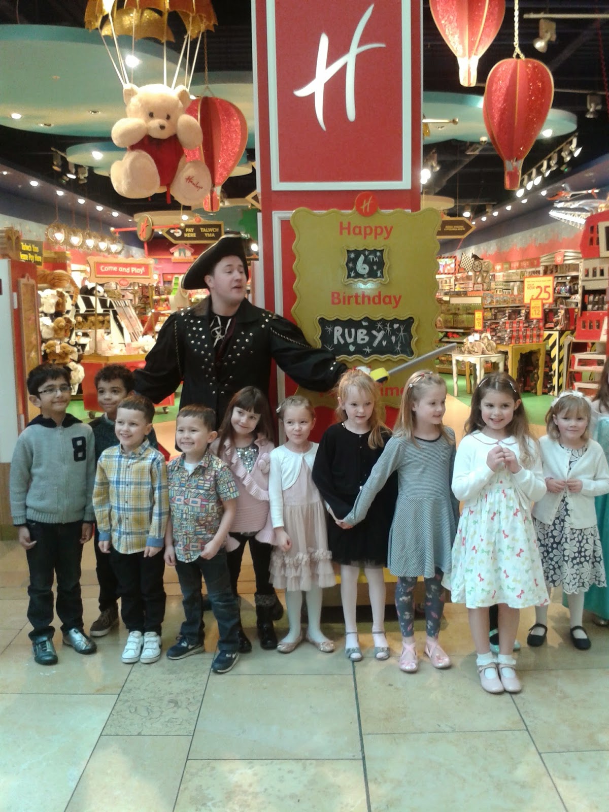 Pirates & Princesses Party at Hamleys, Cardiff Mother Distracted