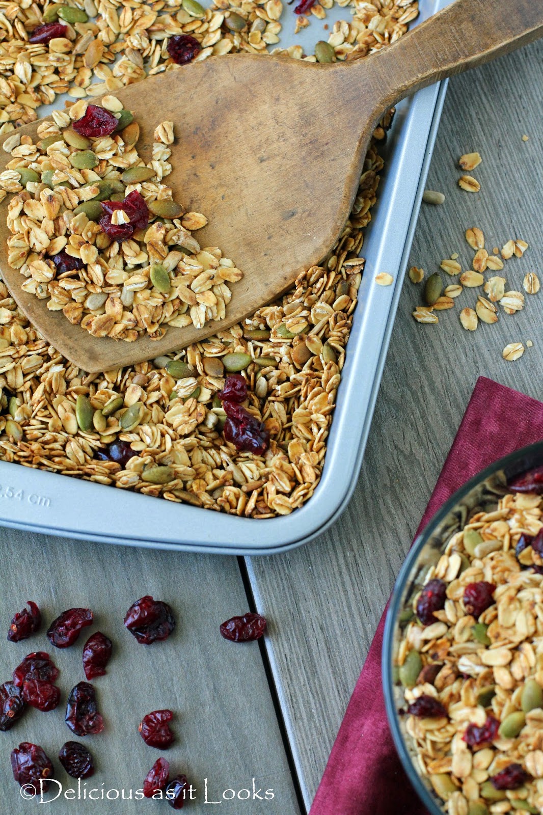 Maple Toasted Cranberry Muesli Delicious as it Looks