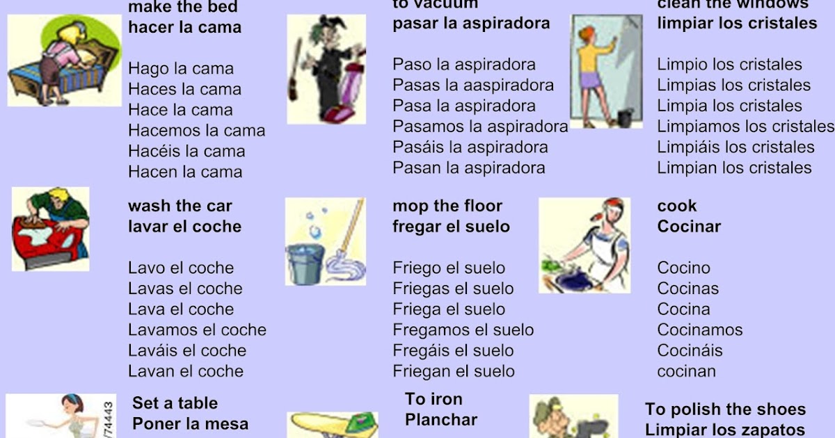 learn different languages with tips Daily routines in Spanish part 1