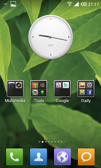 Homescreen Homescreen