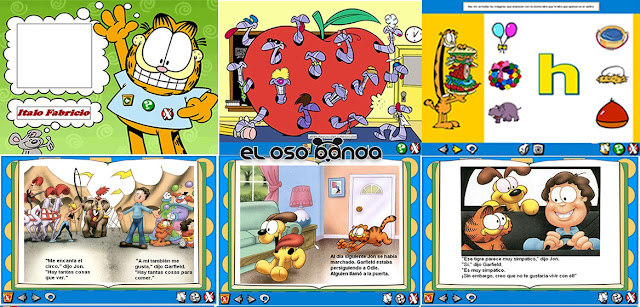 Garfield’s: Aprende las Letras y las Palabras Juego infantil