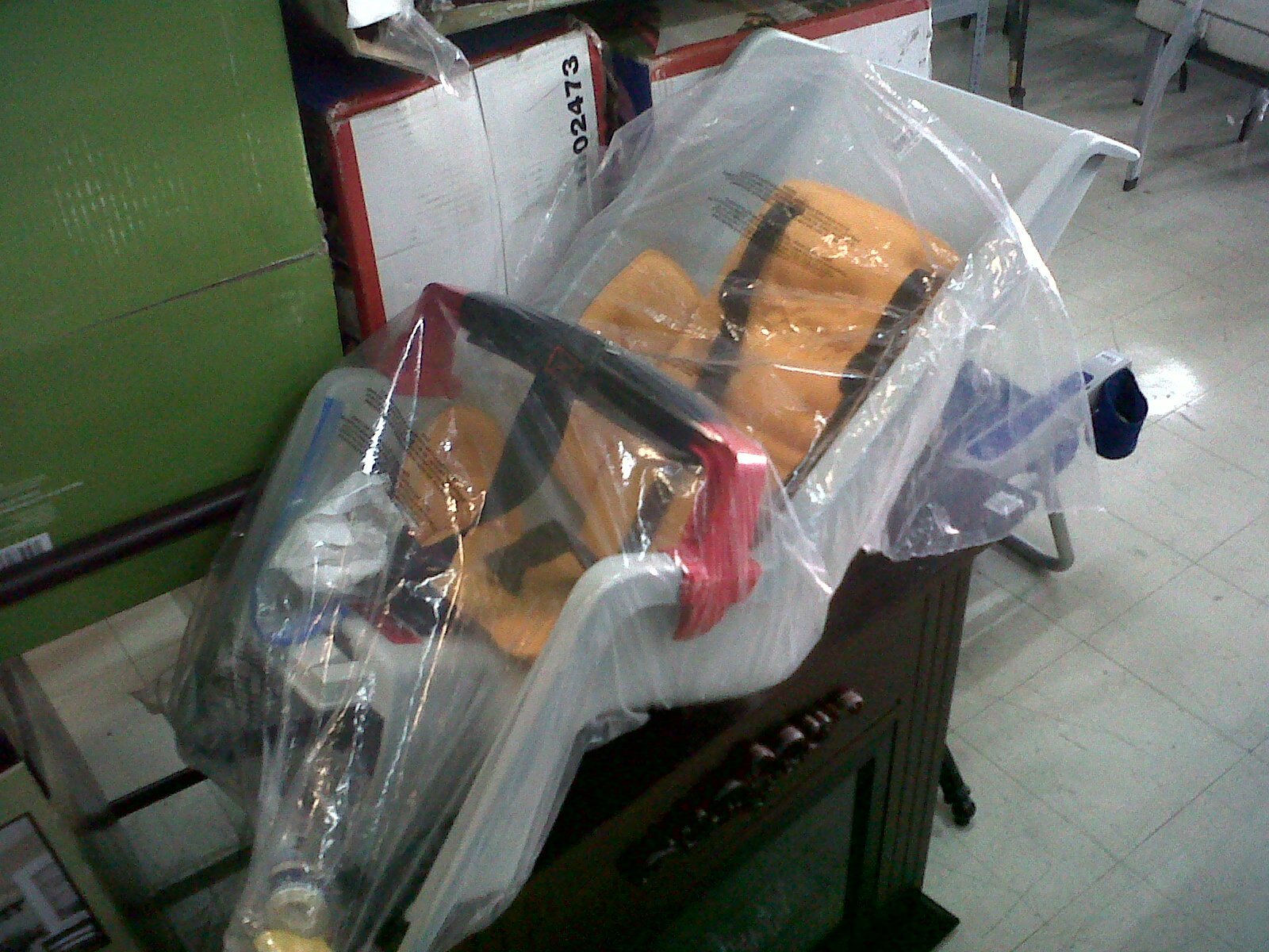 second hand child bike seat