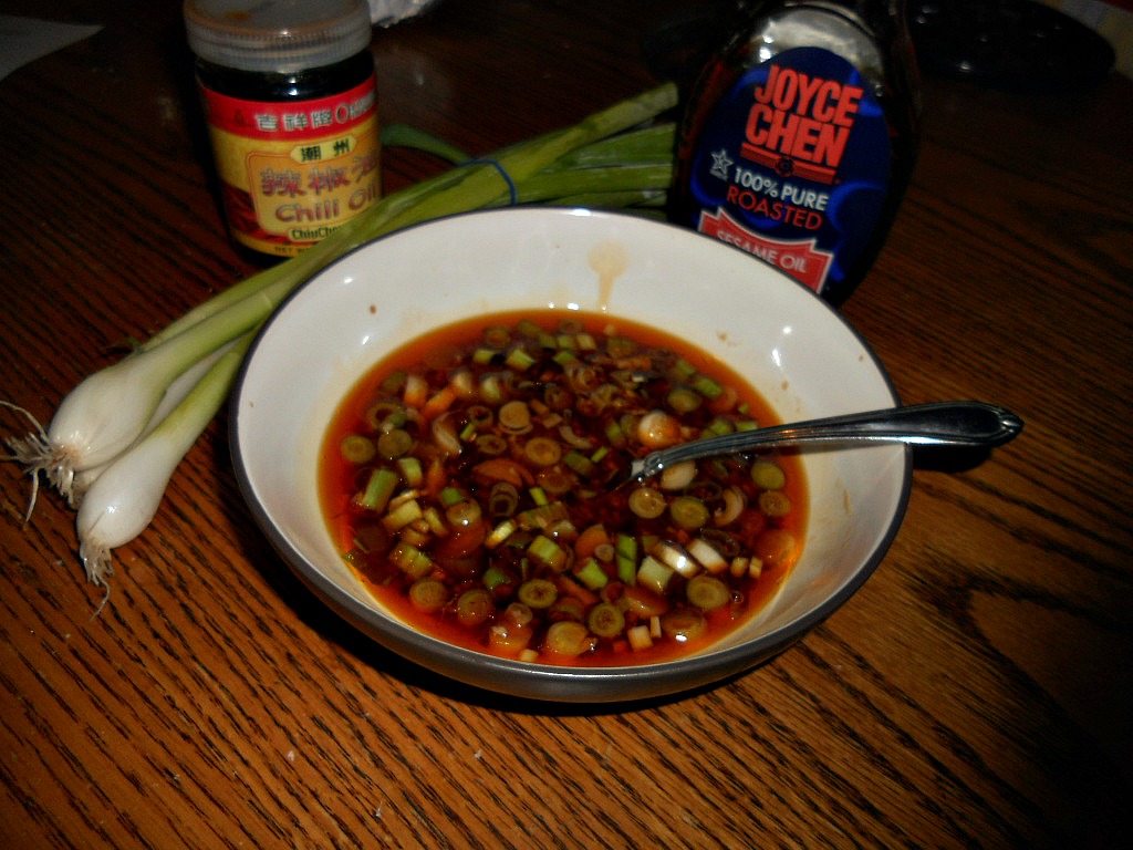 Soba Noodles with a Sweet and Spicy Ginger Scallion Sauce HezziD's