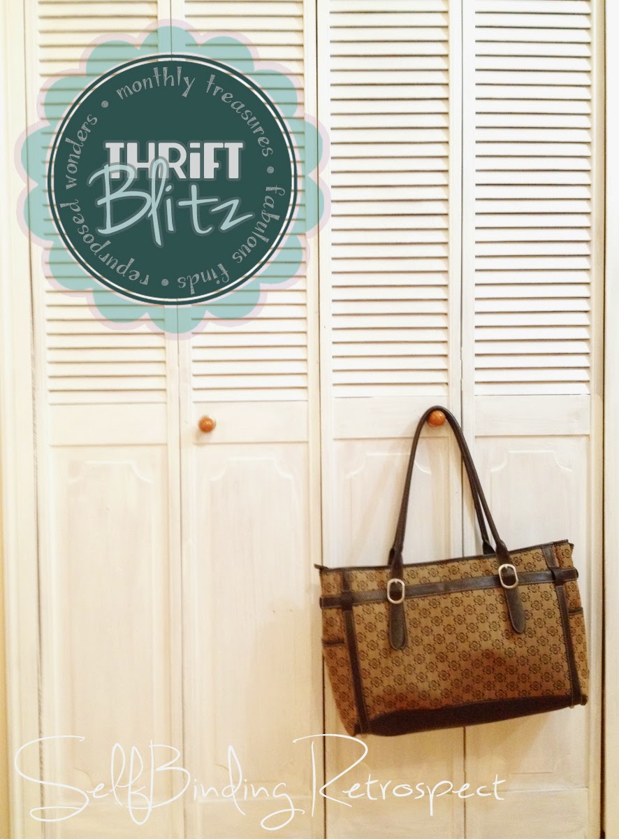 Thrift Blitz Episode One: Travel Bag - SelfBinding Retrospect by Alanna Rusnak