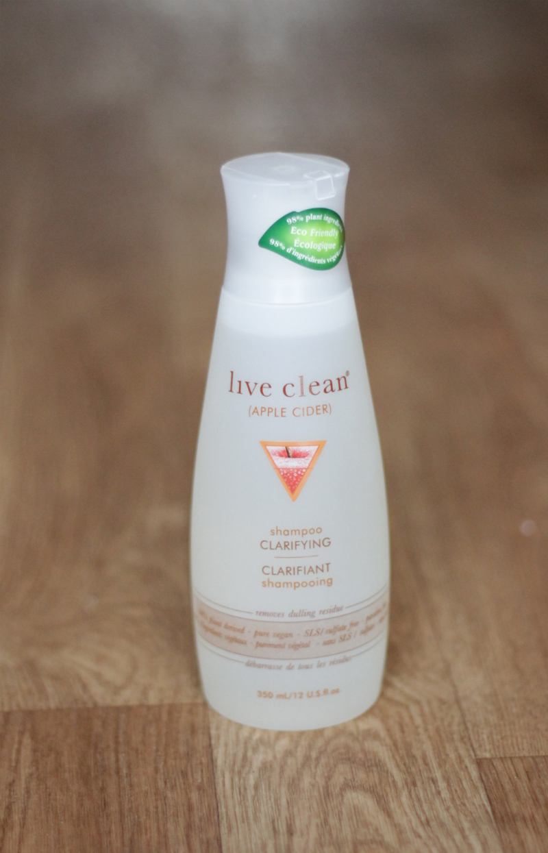 thesmalllittlethingsinlife Live Clean Apple Cider Clarifying Shampoo