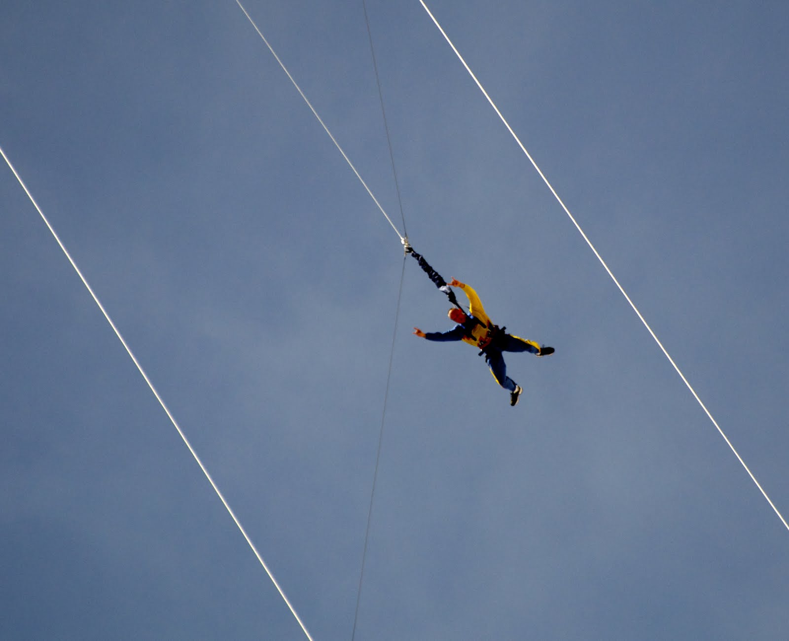 Bungee Jumping from Stratosphere Tower in Las Vegas( Not me!!)