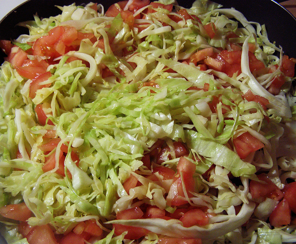 Seasonal Eating Baked Cabbage