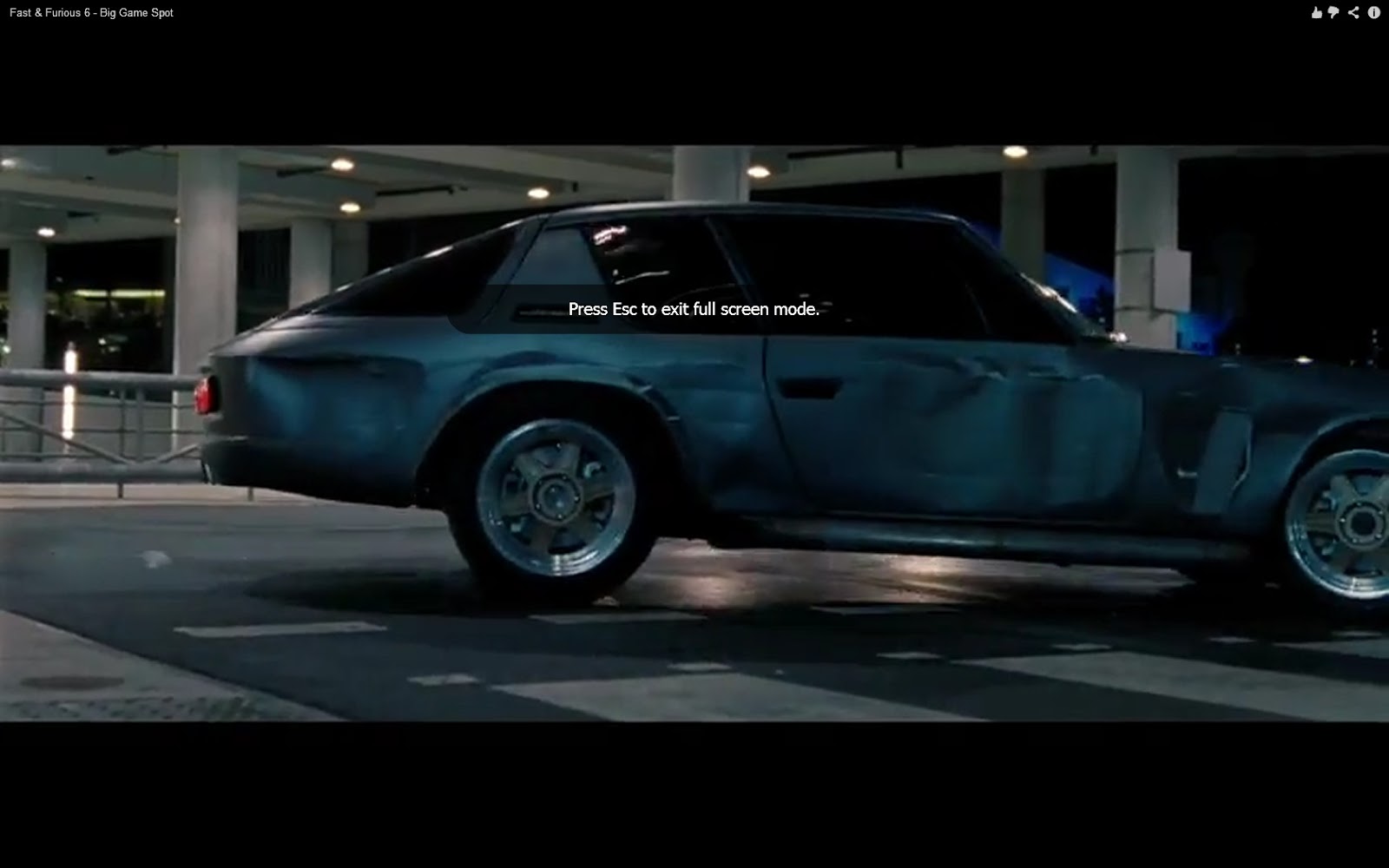 Jensen Interceptor In Fast Furious 6 Trailer Dailyturismo