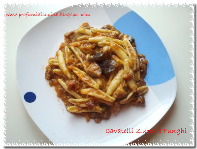 cavatelli zucca e funghi