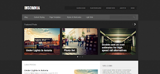 Wp To Blogger Converted Insomnia Blogger Template,