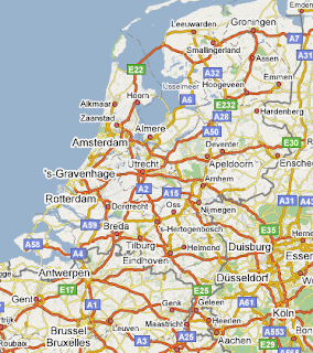 Pdf map Utrecht Netherlands 25