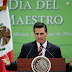 No se claudicará en implementación de reforma educativa: Peña