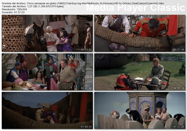 Capturas: Cinco semanas en globo | 1962 | Five Weeks in a Balloon Imagenes HD: Cinco semanas en globo | 1962 | Five Weeks in a Balloon