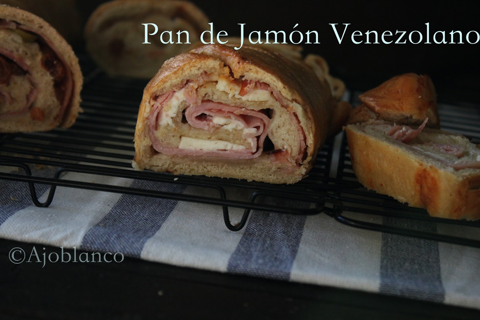 AJOBLANCOBLOG: Pan de Jamón Venezolano reto Bake The World