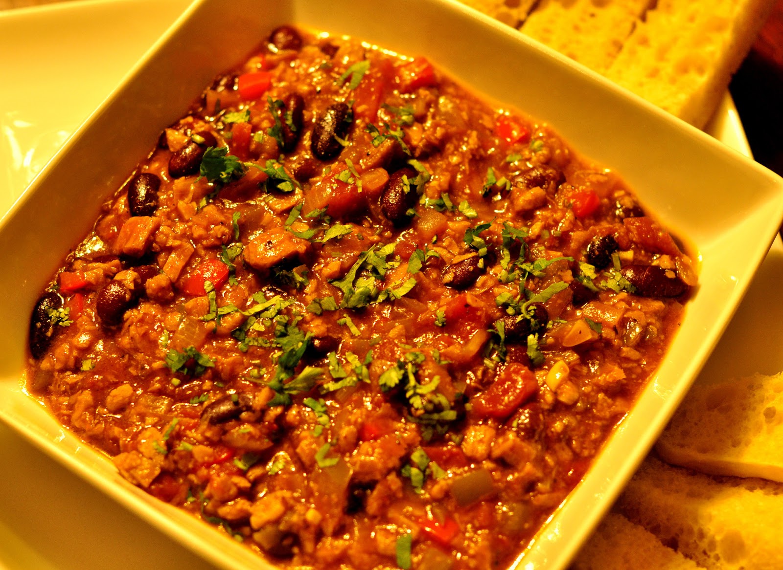 Spice Infused Vegetarian Chilli