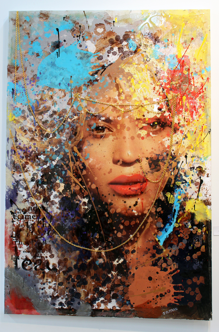 Yonce by Julie Mimran in Lulu Laboratorium in Wynwood, Art Basel Miami 2014, Beyonce Yonce by Julie Mimran in Lulu Laboratorium in Wynwood, Art Basel Miami 2014, Beyonce