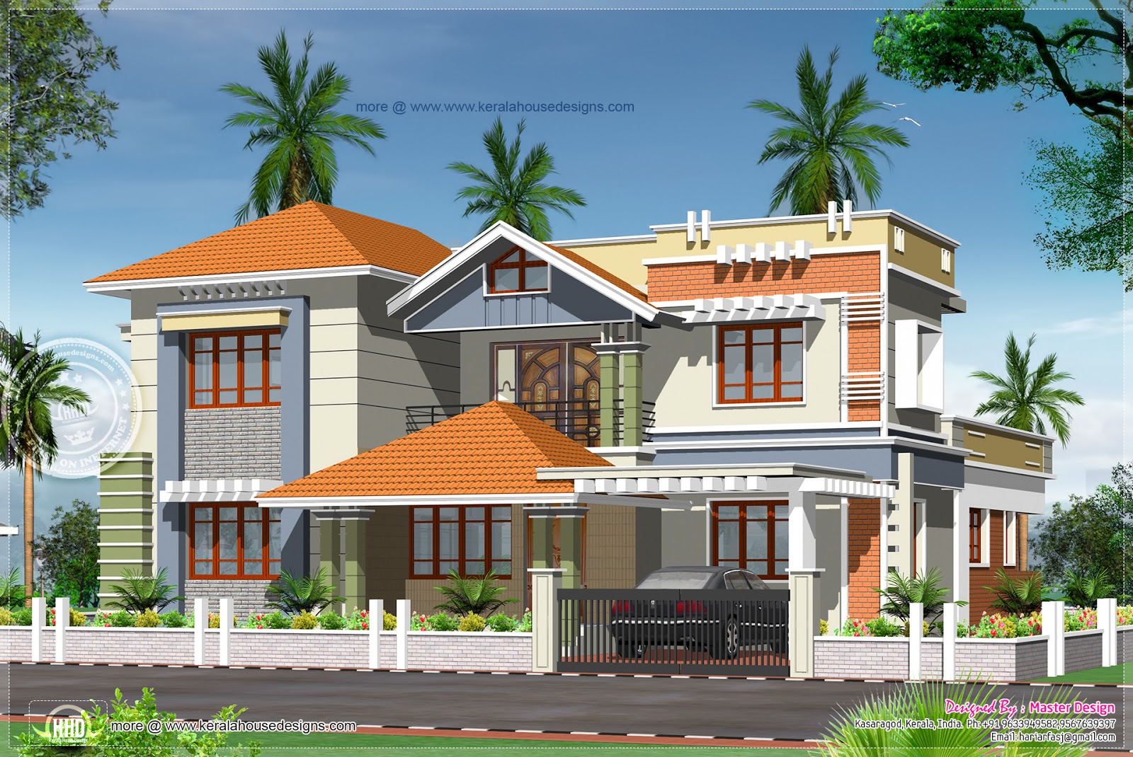 luxury house design in 3132 square feet - kerala home design and luxury house design in 3132 square feet - kerala home design and