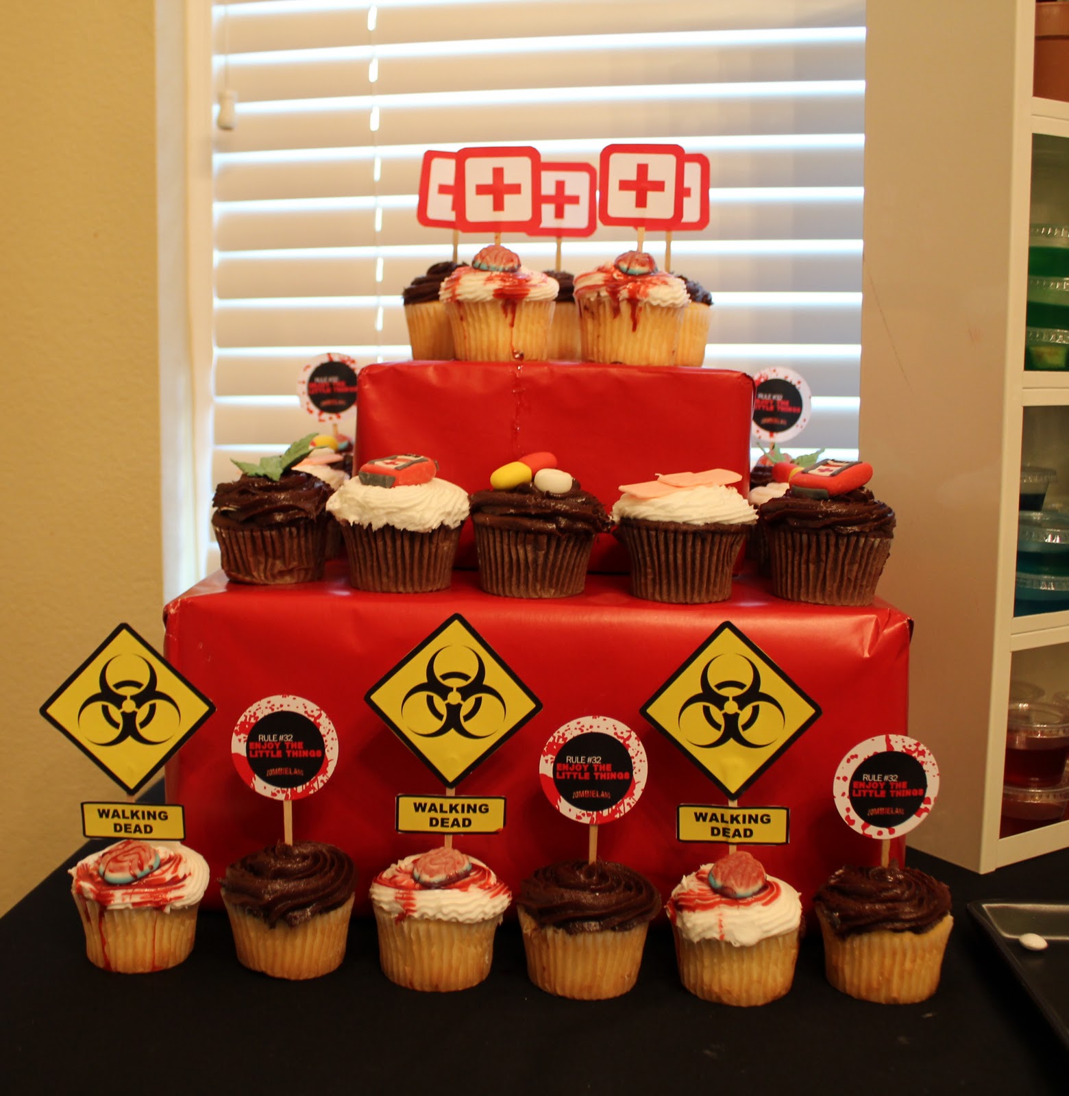 Modern Luxe Events A Zombie Apocalypse Dessert Table