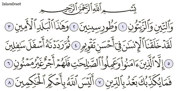 3 Surat At Tin Surah At Tin 095 Recitation By Mohammed Al Barrak Youtube It Is A Meccan Surah Meaning It S Revelation