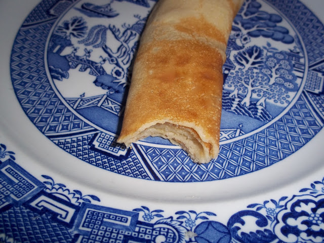Rolled Up Pancake