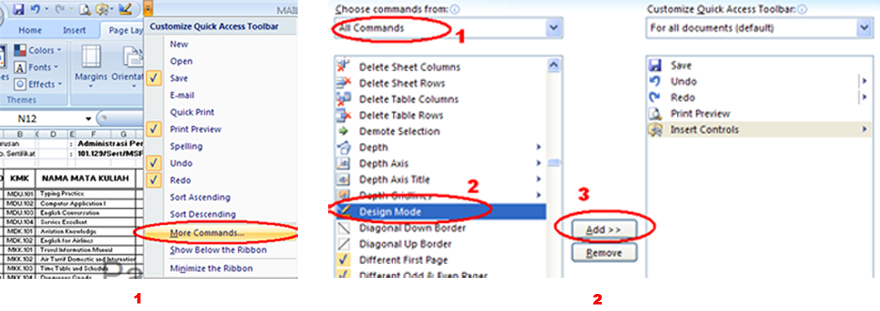 Campur Baur Blog Mail Merge Di Excel 2007