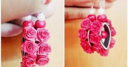 My handmade jewellery made out of paper and quilling