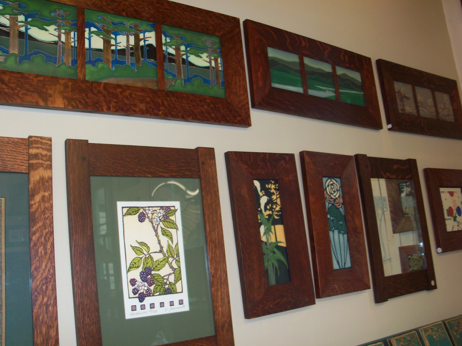 Shelly's Vintage Blog peek inside the Roycroft art gallery