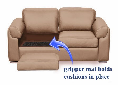 How To Stop Furniture Sliding On Hardwood and Tile Floors: How To Stop Sofa  Cushions Slipping Out