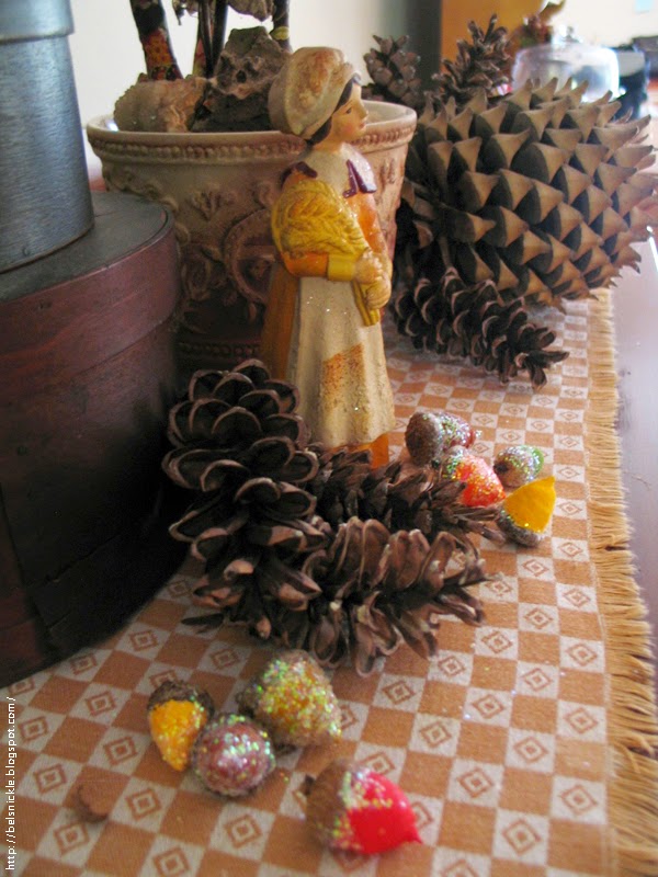 Craft a Simple Cotton Batting Acorn Ornament For Thanksgiving Belznickle Blogspot Craft a
