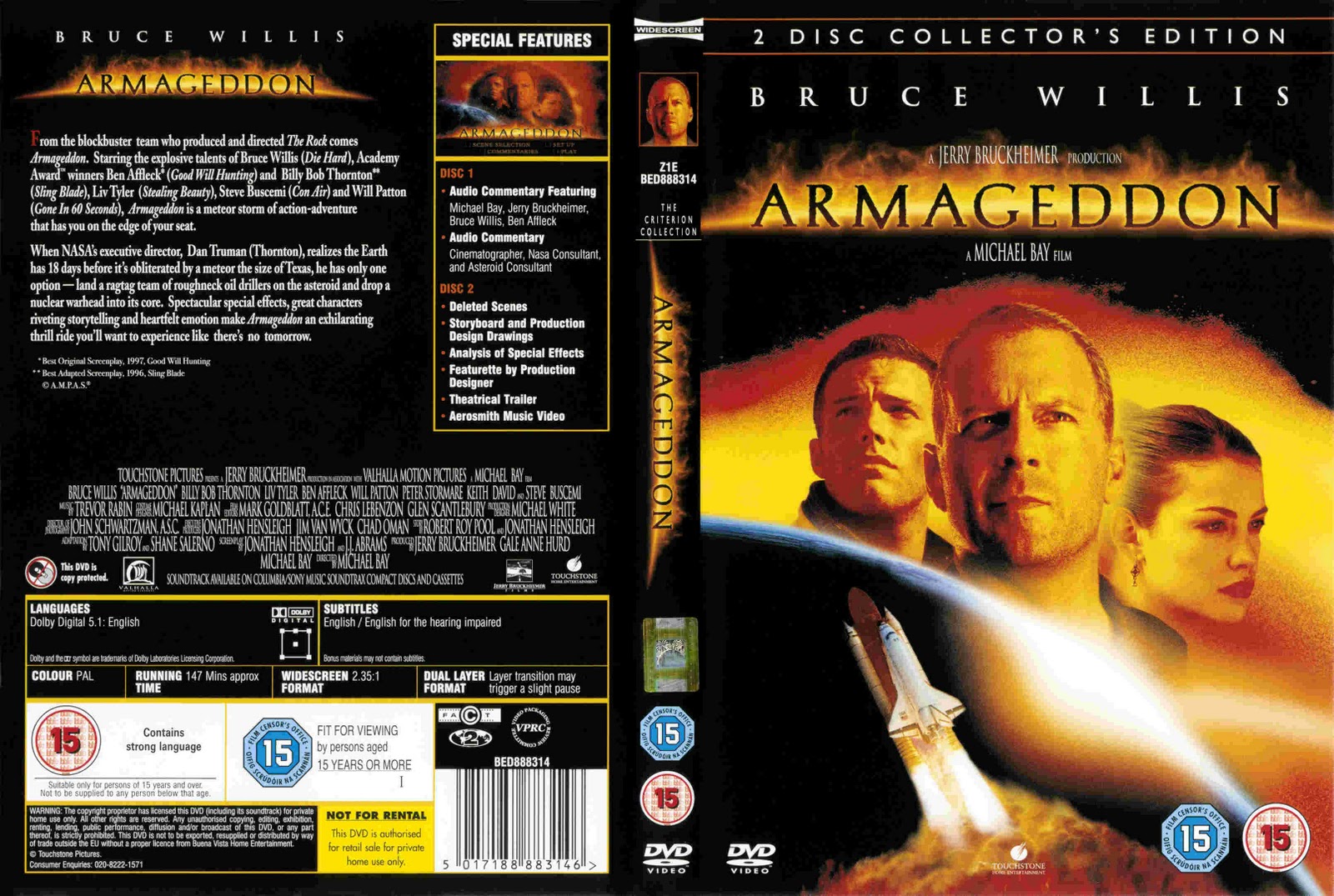 DVD FULL: Armageddon DVDFULL