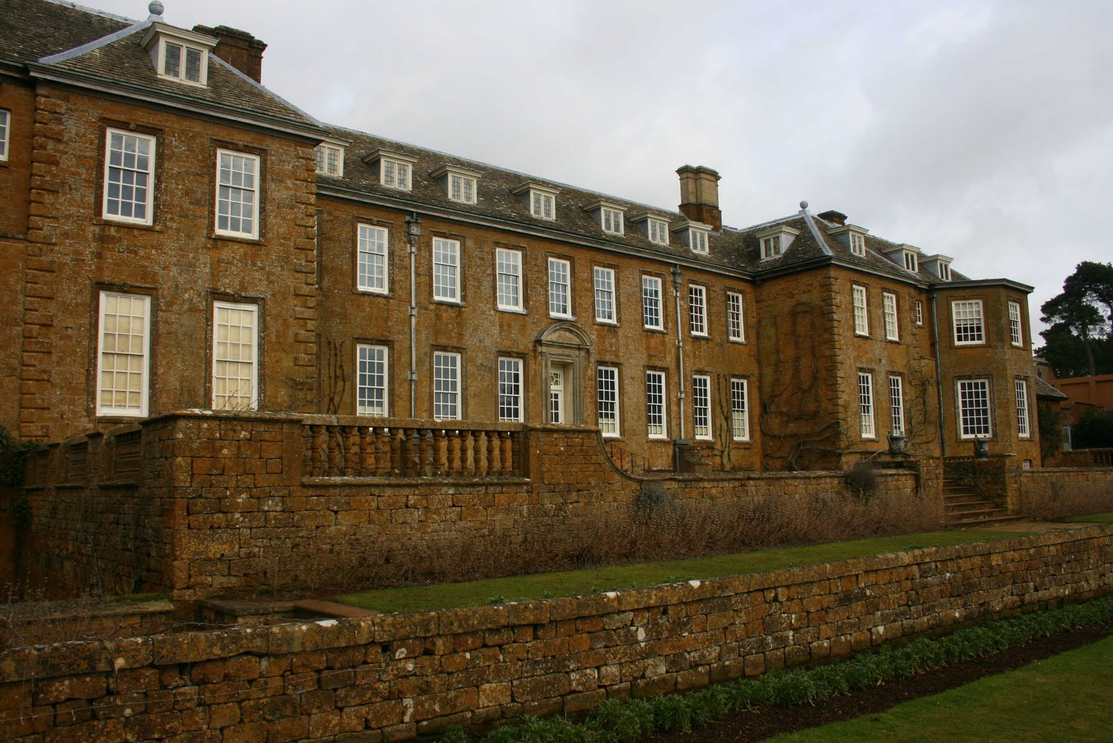 Castellated Upton House, Northamptonshire