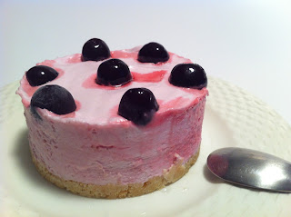 semifreddo variegato all'amarena
