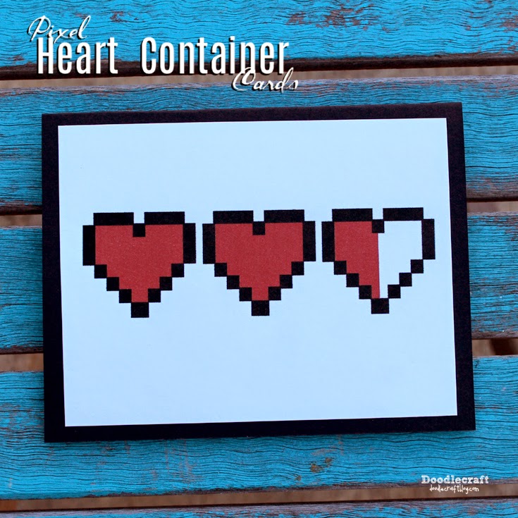 Legend of Zelda Heart Containers Love Notes!