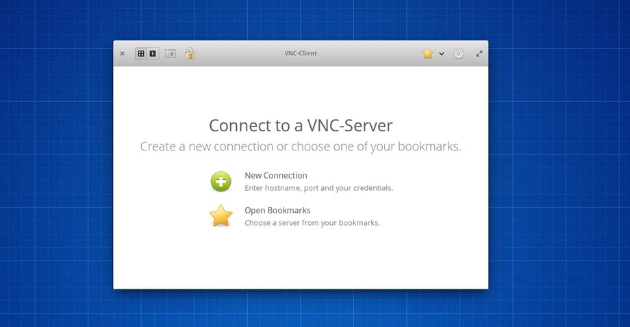 evnc - VNC-Client in elementary OS