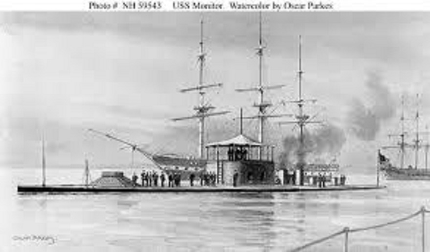 USS Monitor, 1862 ~