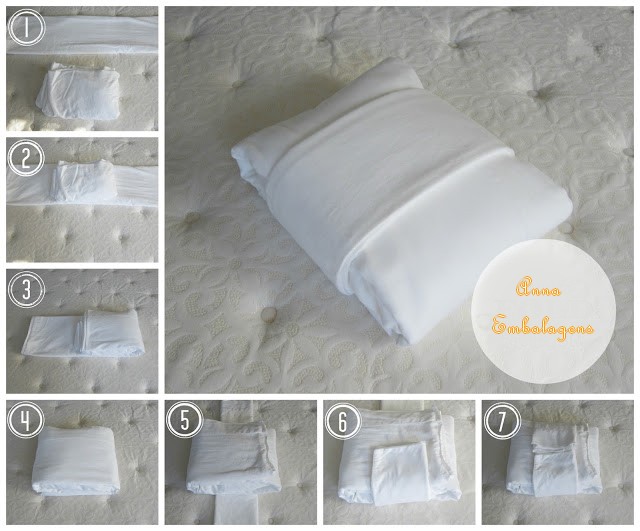 Anna Embalagens Como Dobrar Lençois