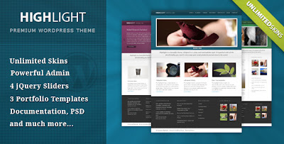 Highlight Wordpress Theme Free Download by ThemeForest.
