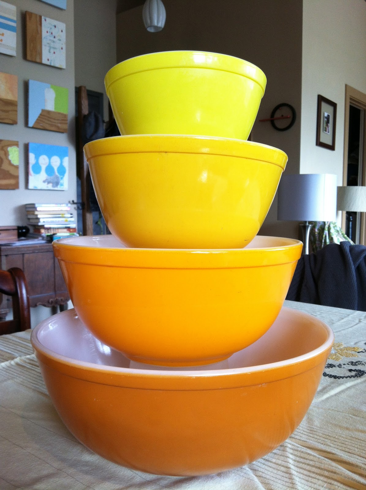 More Pyrex Please!: Sunflowers More Pyrex Please!: Sunflowers