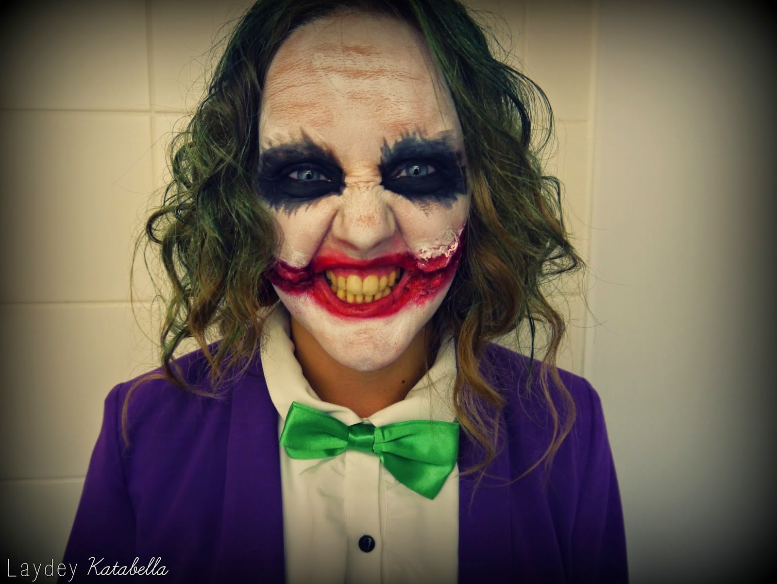 Female Joker Makeup Laydey katabella: female joker make-up and costume