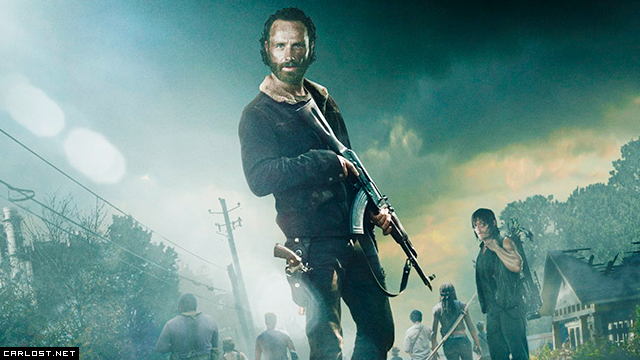 Póster promocional de The Walking Dead: Temporada 5 (2015) The Walking Dead Poster Temporada 5 2015