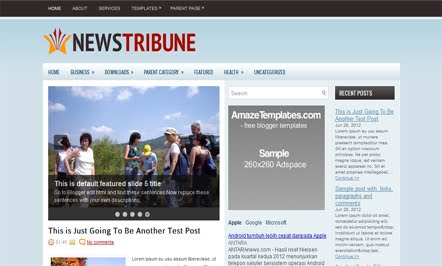 Business Solutions Blogger Template