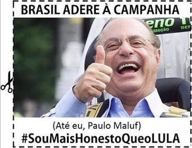 Campanha "Sou Mais Honesto Que o Lula"