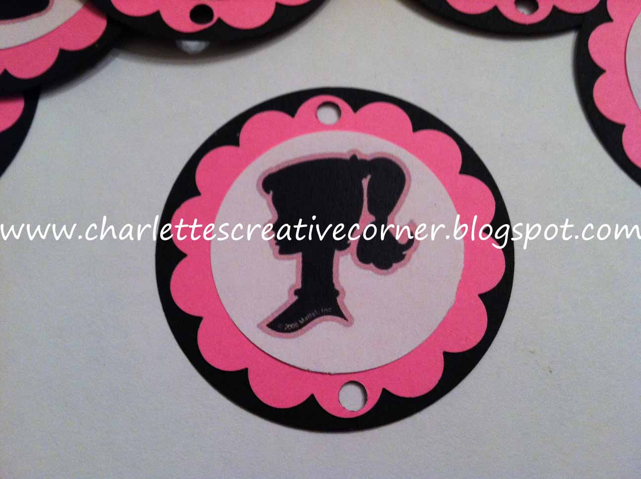 Barbie Silhouette Cake