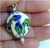 Lampwork Focal Bead by Linda Searcy Jewelry Designs