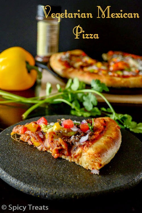 Vegetarian Mexican Pizza Recipe