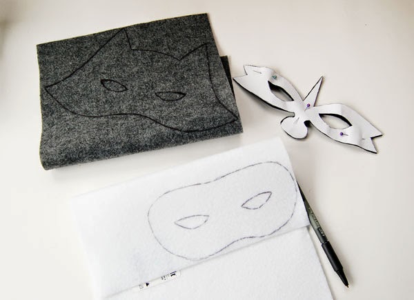 The Craftinomicon: Make Your Own Felt Raccoon Mask