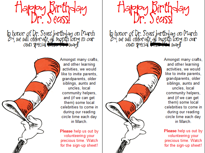 smarty pants dr seuss flyer and sign up dr seuss flyers
