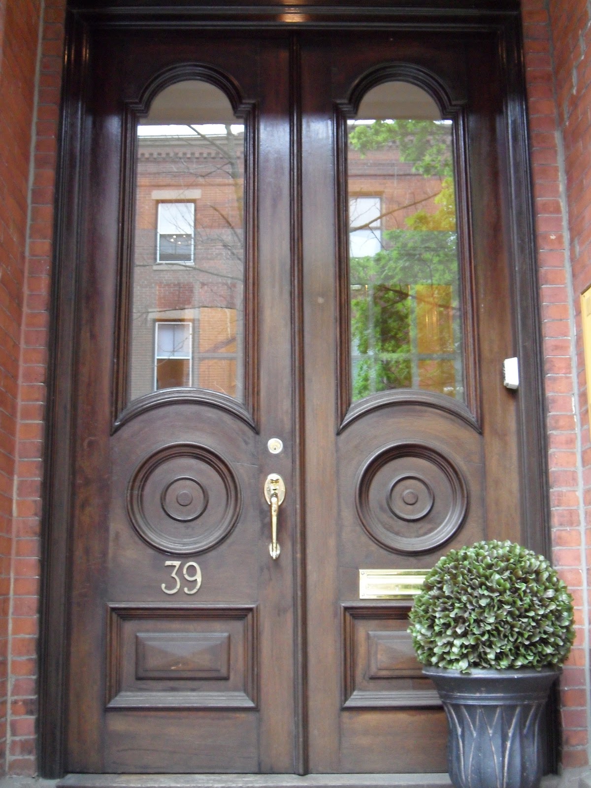 Tattered Style Brownstone Doors
