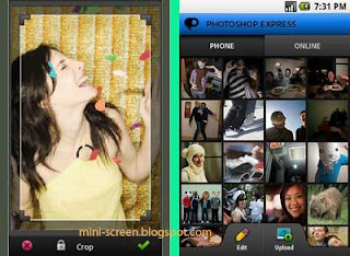 Free Adobe Photoshop Express for Android: An Interface